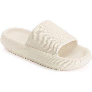 Pillow Slippers Women Men Non Slip Quick Drying Shower Slides Bathroom Sandals